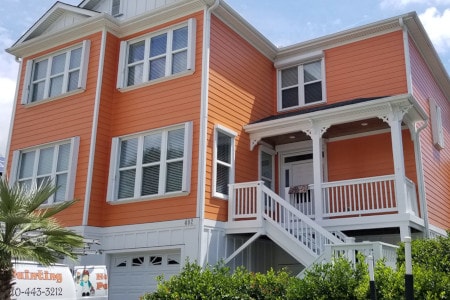 Nandos Project Exterior House Painting Wilmington